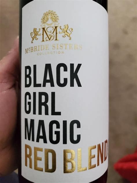 Mcbride sisters back girl magic red blend